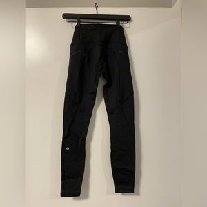 Women’s Lululemon high rise pants (4) (Black)
